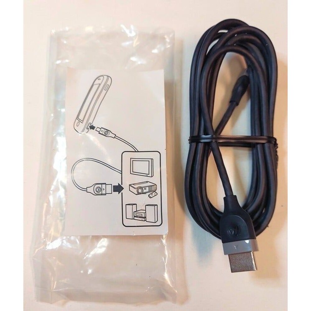 Genuine OEM Motorola Cable; Connect Phone USB Type B Micro to HDMI Audio Device